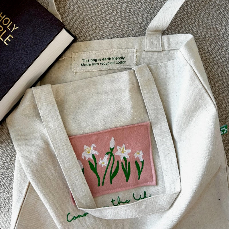 Consider the Lilies Tote Bag